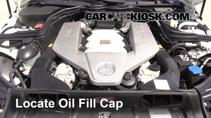 2010 Mercedes-Benz C63 AMG 6.3L V8 Oil